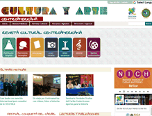 Tablet Screenshot of culturacentroamericana.info
